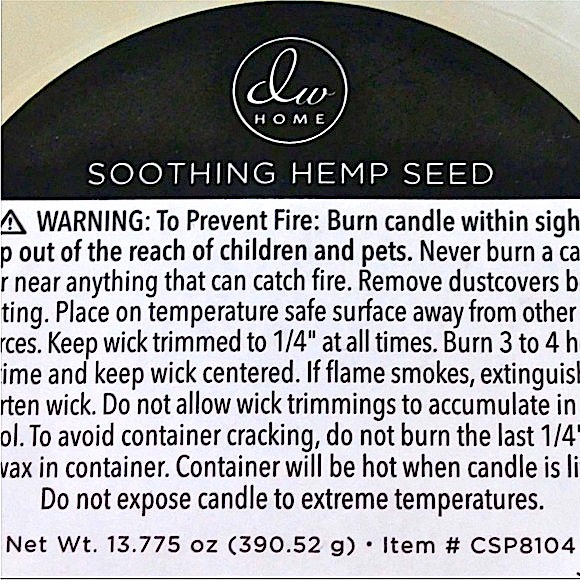 DW HOME CANDLE SOOTHING PATCHOULI MUSK LEATHERED CEDAR AMBER NEW 13.77 GENTLE - Picture 5 of 5